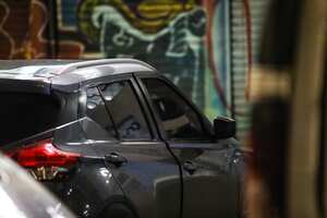 VEHÍCULO EN EL QUE FUE ASESINADO ELMER FERNANDEZ VELASCO DIRECTOR DE LA CÁRCEL MODELO