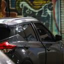 VEHÍCULO EN EL QUE FUE ASESINADO ELMER FERNANDEZ VELASCO DIRECTOR DE LA CÁRCEL MODELO