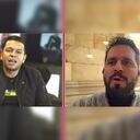 Los congresistas Jota Pe Hernández y Alfredo Mondragón debatiendo en el programa 'Vicky en SEMANA'