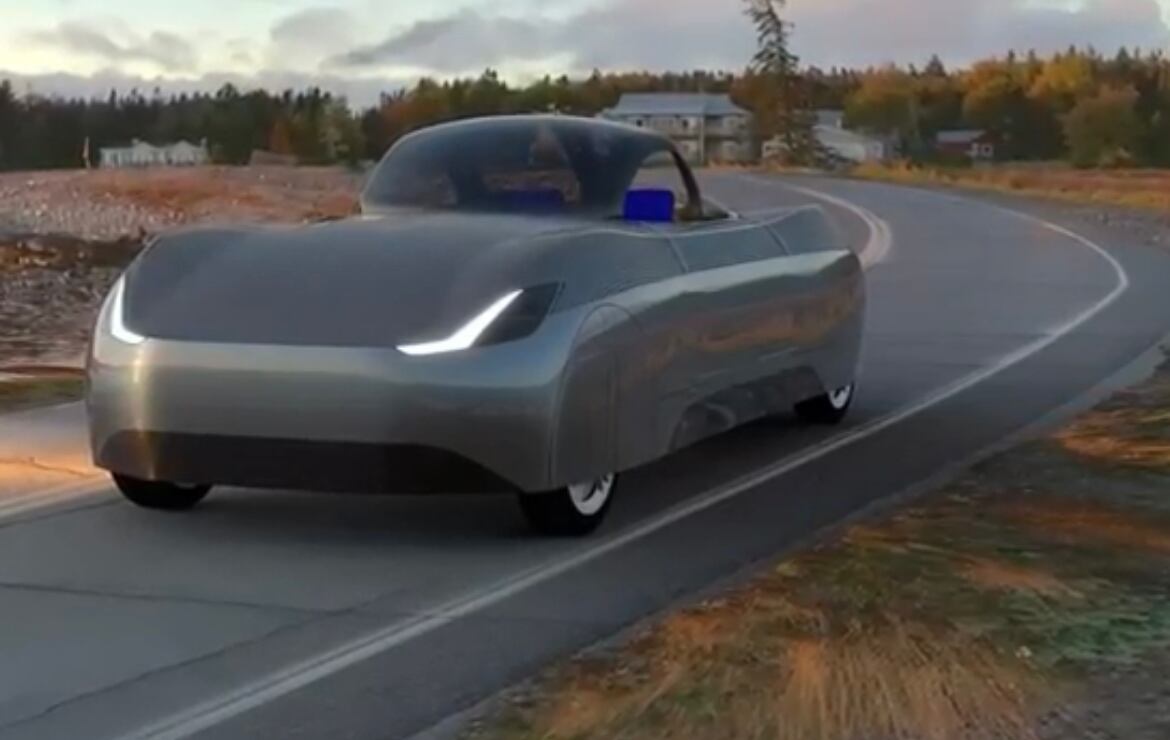 Carro volador. Foto: Captura de pantalla video Alef Aeronautics.