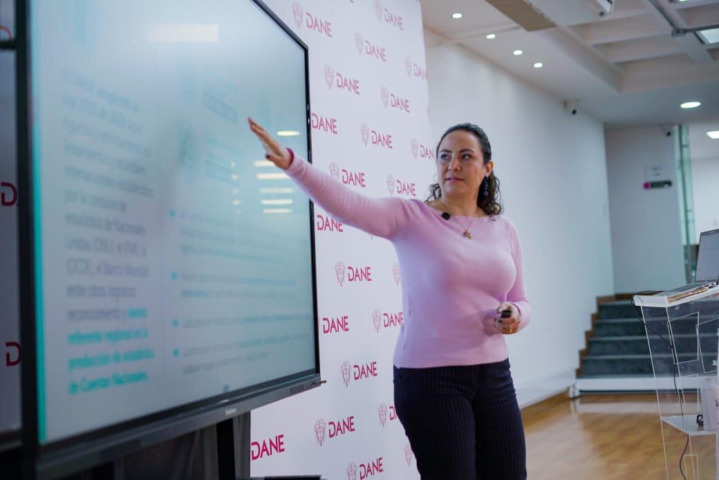 Piedad Urdinola, directora del Dane, entregó resultados del PIB para Colombia en el segundo trimestre del 2025.