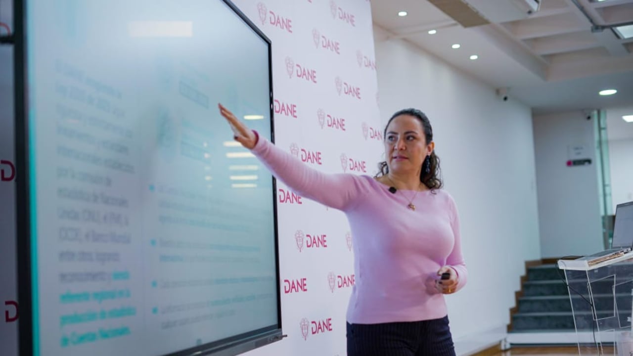 Piedad Urdinola, directora del Dane, entregó resultados del PIB para Colombia en el segundo trimestre del 2025.