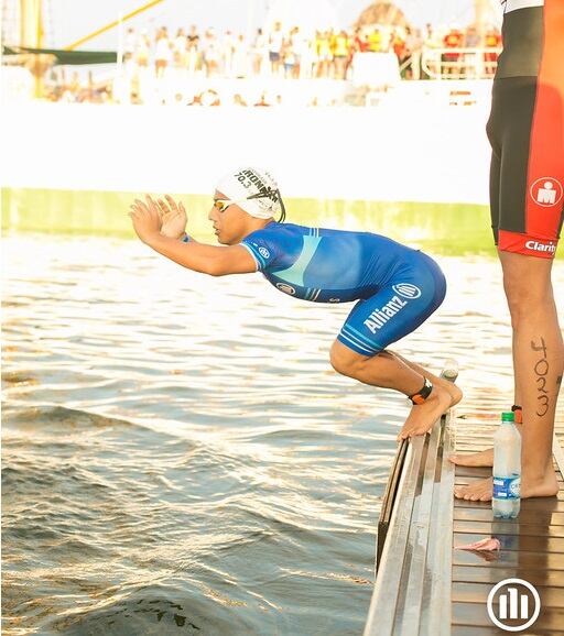 Carlos Daniel Serrano, nadador paralímpico.