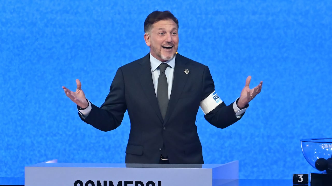Alejandro Domínguez, presidente de la Conmebol.