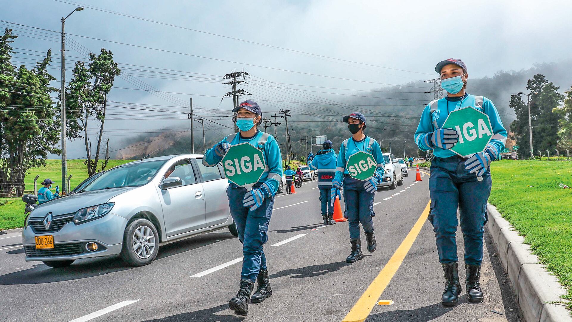 Más de 200 personas conforman el grupo Auxiliares Viales Estratégicos (AVE).