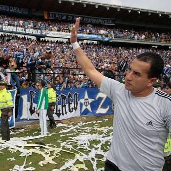 Nelson Ramos, campeón de la Copa Colombia y el Torneo Finalización 2012 con Millonarios.