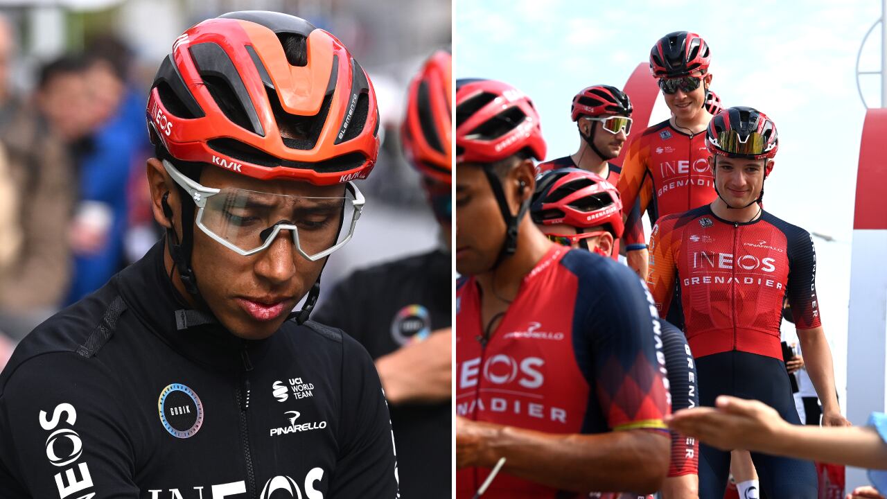 Egan Bernal es uno de los jefes de filas del Ineos Grenadiers