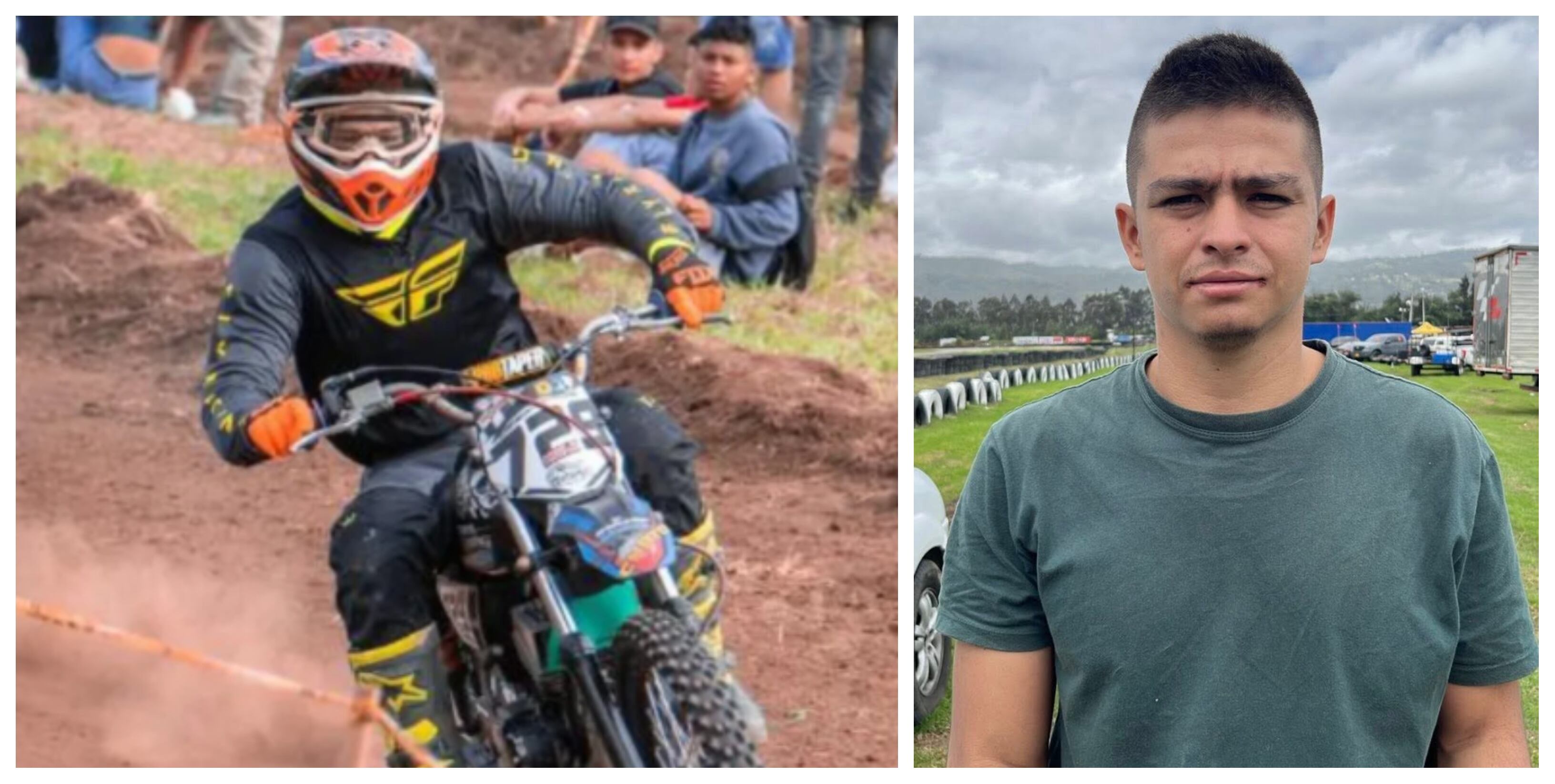 David Artemio Jiménez Cruz, motociclista fallecido en accidente en el autódromo de Tocancipá.
