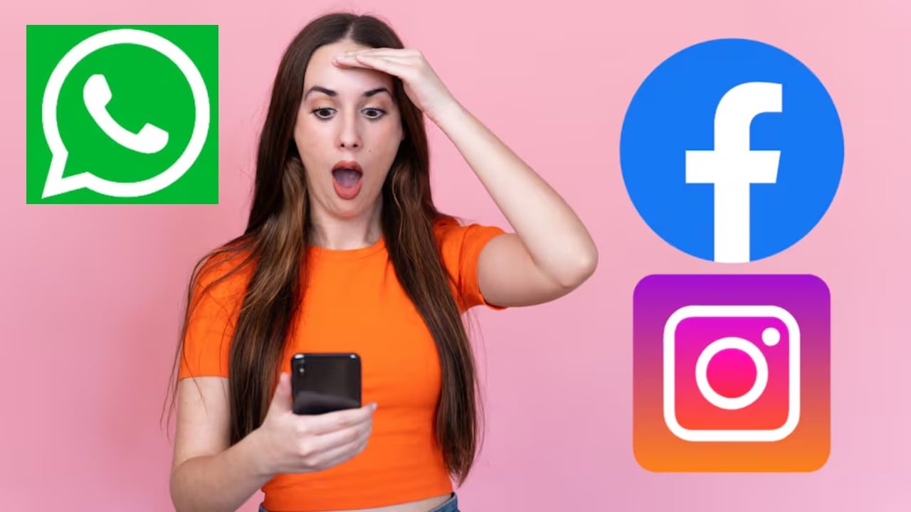 Instagram, WhatsApp y Facebook estarían presentando fallas este martes 23 de junio.