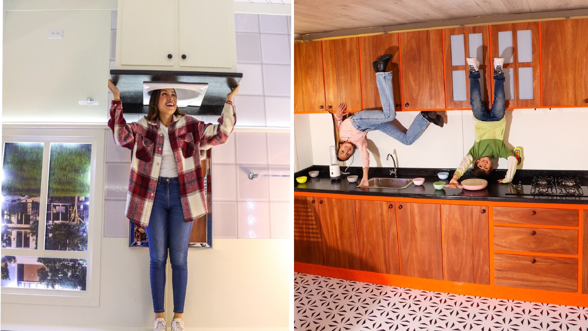 Casa al revés Centro comercial Paseo Villa del Río Foto: Prensa Centro Comercial Paseo Villa del Río