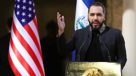 El presidente de El Salvador, Nayib Bukele, fue designado por su partido como candidato para buscar un tercer mandato.