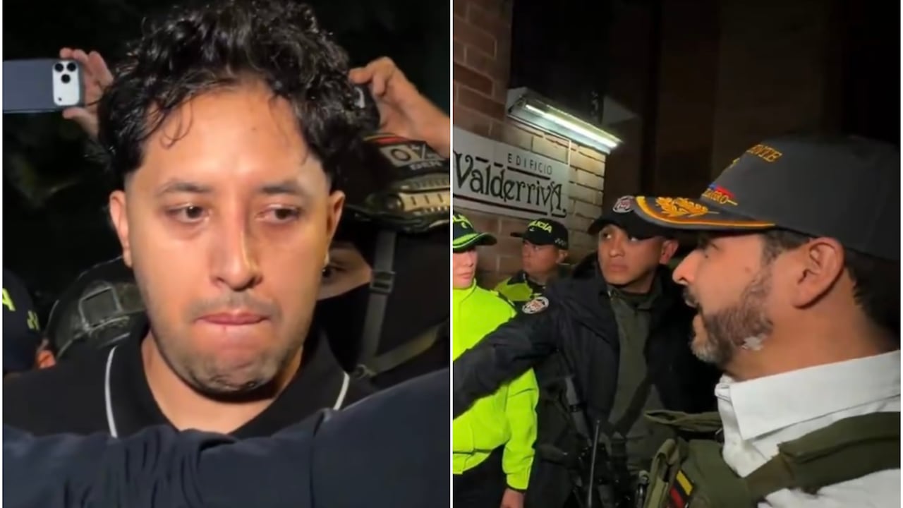 Abelardo De La Espriella, en operativos en Medellín.
