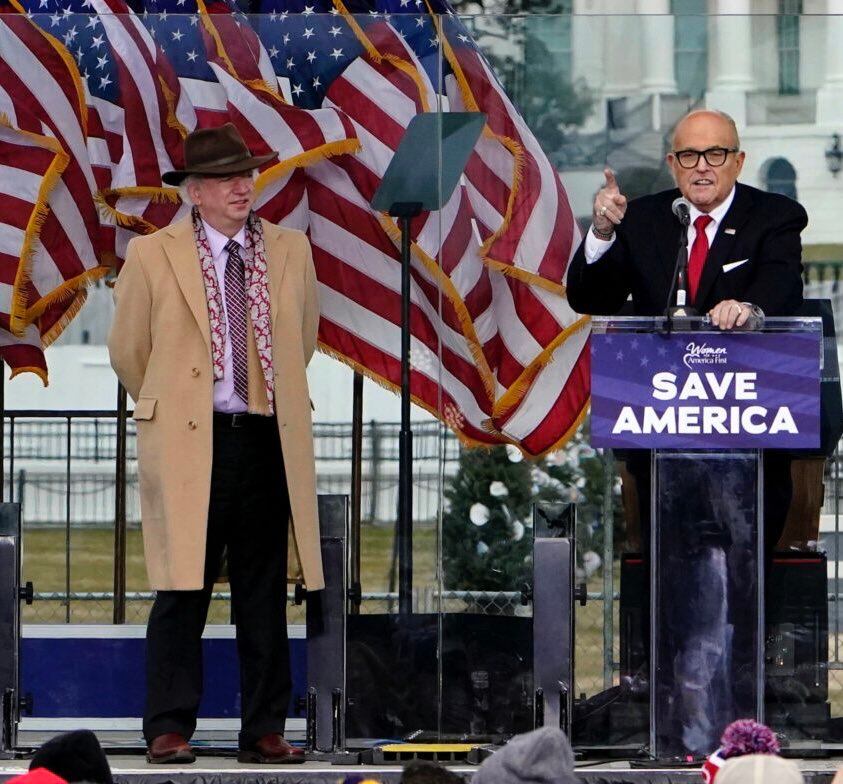 Rudy Giuliani, el "co-conspirador " perfilado por The Washington Post.