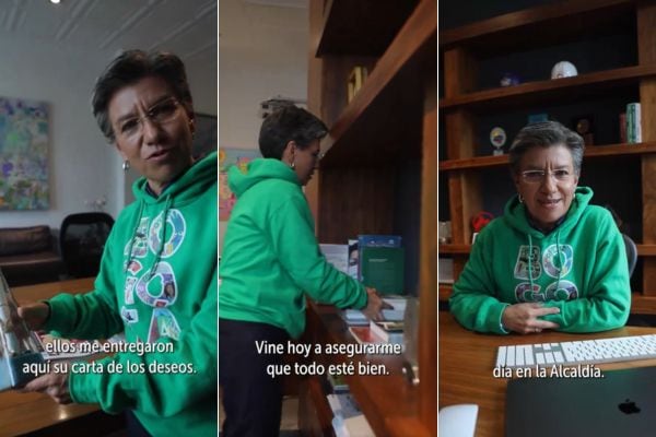 Claudia López le organizó la oficina de alcalde de Bogotá a Carlos Fernando Galán antes del paso de mando en la Alcaldía.