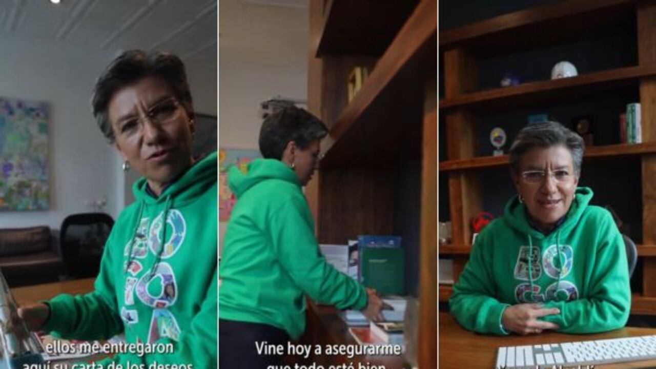 Claudia López le organizó la oficina de alcalde de Bogotá a Carlos Fernando Galán antes del paso de mando en la Alcaldía.