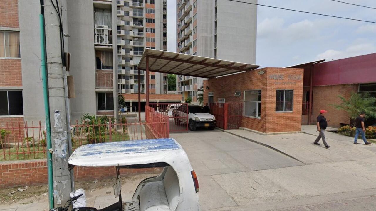 Sitio donde se registró el asesinato de una menor de 17 años de edad.