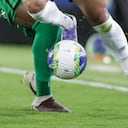 Imagen del juego entre Atlético Nacional, e Internacional de Bogotá, por la Liga BetPlay 2026-ll.