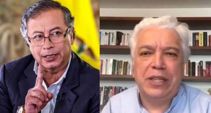 Carlos Alonso Lucio se despachó en contra de Petro