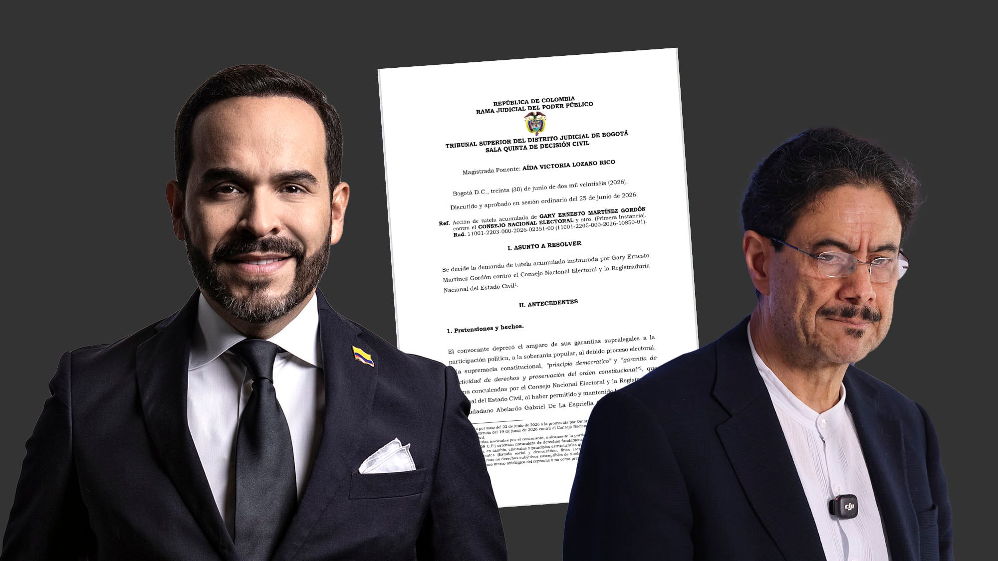 Abelardo De La Espriella Iván Cepeda Tutela