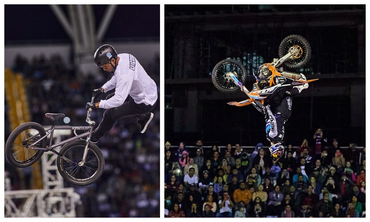 X-Knights es una competencia que reúne a los mejores exponentes del Freestyle en motocicleta (FMX) y también en el BMX.