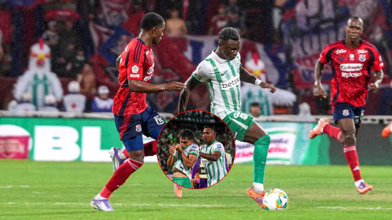 Final de Copa BetPlay entre Nacional y Medellín: marcador de la ida por la IA