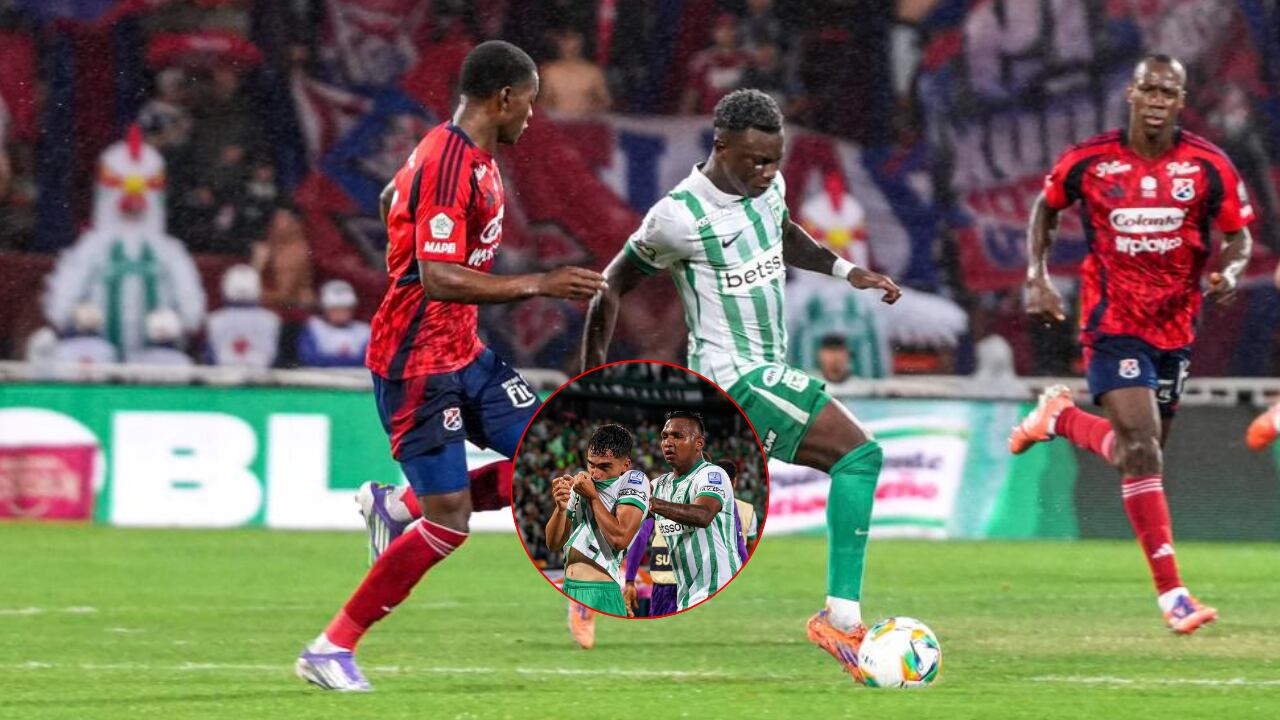 Final de Copa BetPlay entre Nacional y Medellín: marcador de la ida por la IA