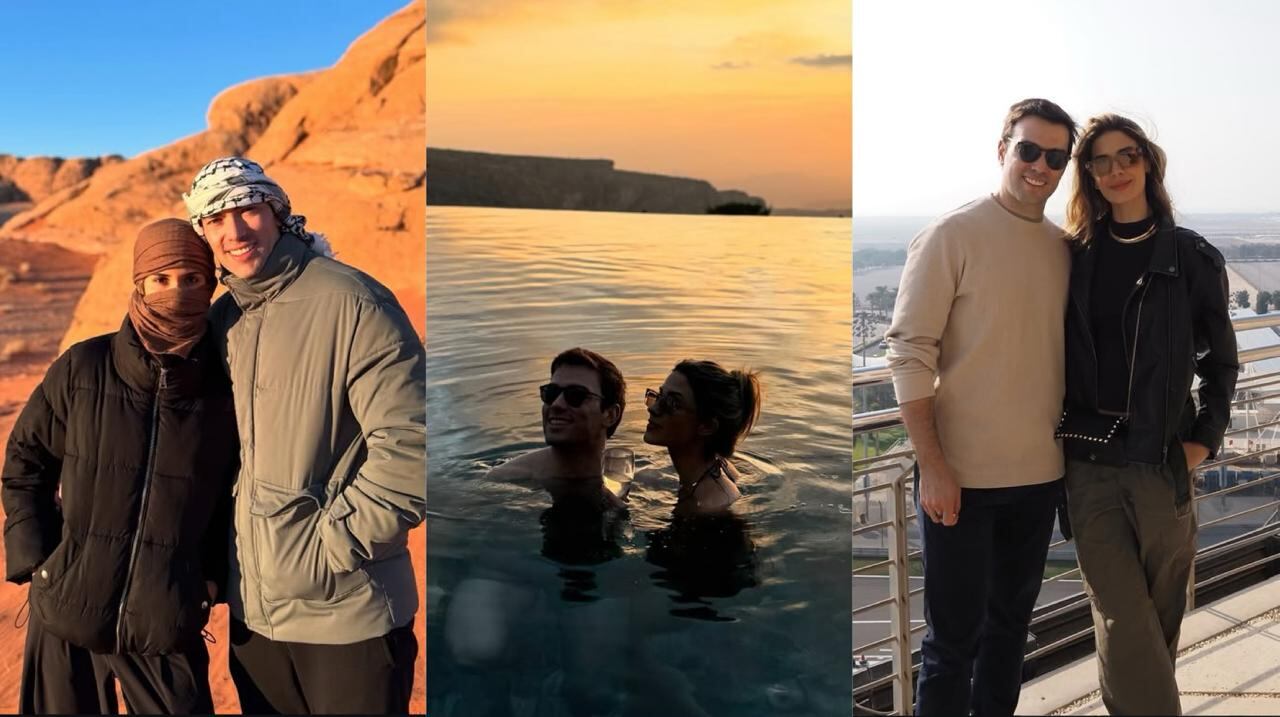 En sus publicaciones, los recién casados han mostrado varios de los impresionantes lugares que han visitado.