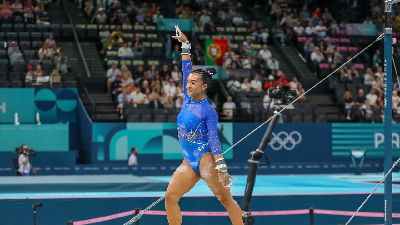 Luisa Blanco debutó en la gimnasia artística y clasificó a la gran final.