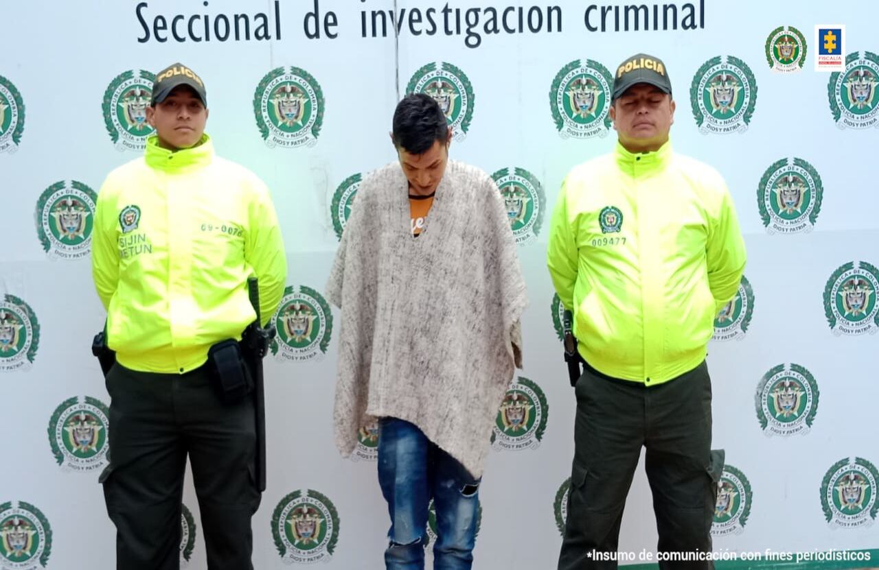 Maicol Stivel Robles Orozco, presunto responsable del homicidio de Julián Esteban Ortiz.