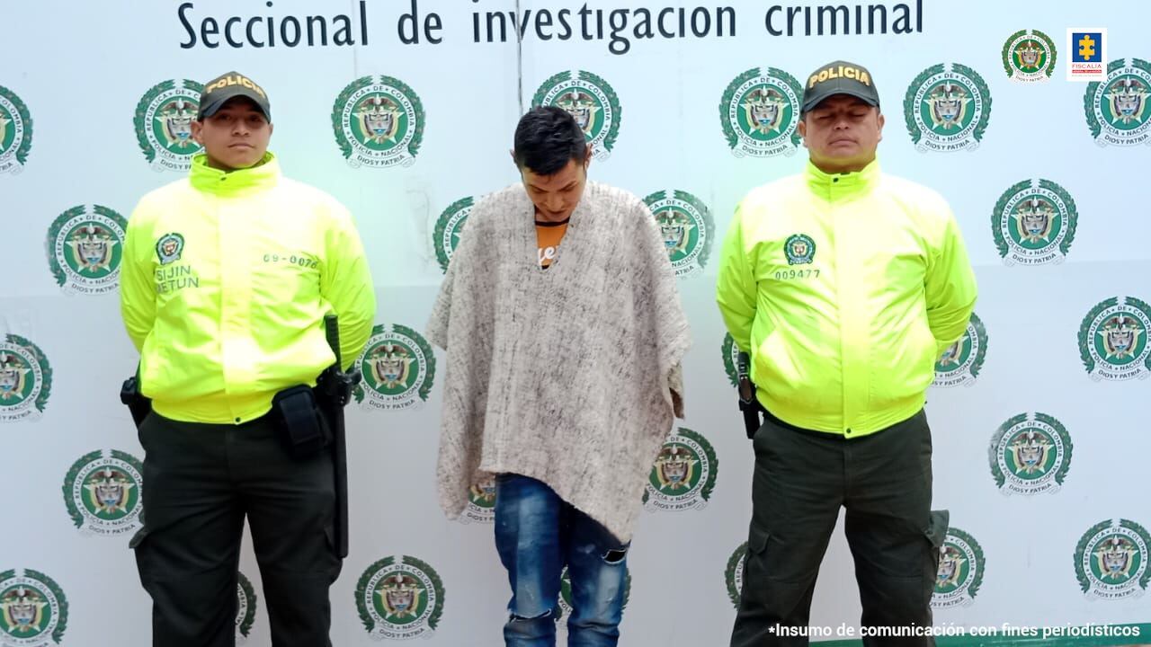 Maicol Stivel Robles Orozco, presunto responsable del homicidio de Julián Esteban Ortiz.