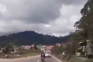 En vía Bogotá - Girardot se habilita un carril en un tramo cerrado por derrumbe