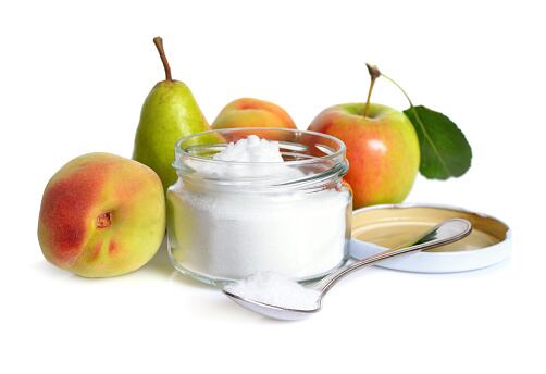 La miel también tiene fructuosa.