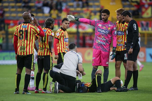 Parte del plantel del Deportivo Pereira en Liga BetPlay