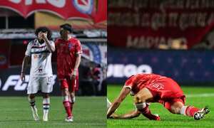 El mensaje de Marcelo tras lesionar a Luciano Sánchez.