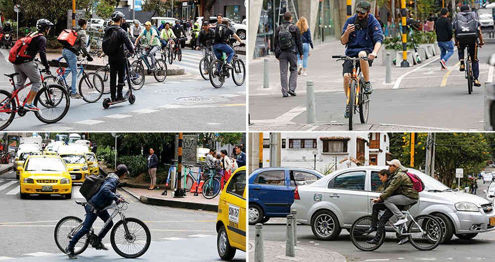 Según la Secretaría de Movilidad de Bogotá, la principal causa de muerte de los ciclistas es el choque con vehículos de carga pesada. Los expertos aseguran que hace falta infraestructura y cultura ciudadana.