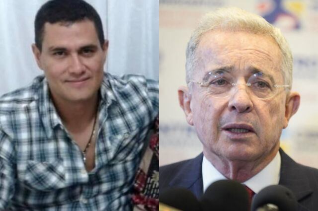 Juan Guillermo Monsalve y Álvaro Uribe