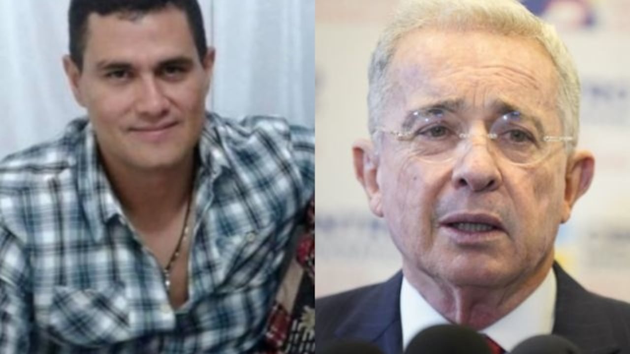 Juan Guillermo Monsalve y Álvaro Uribe