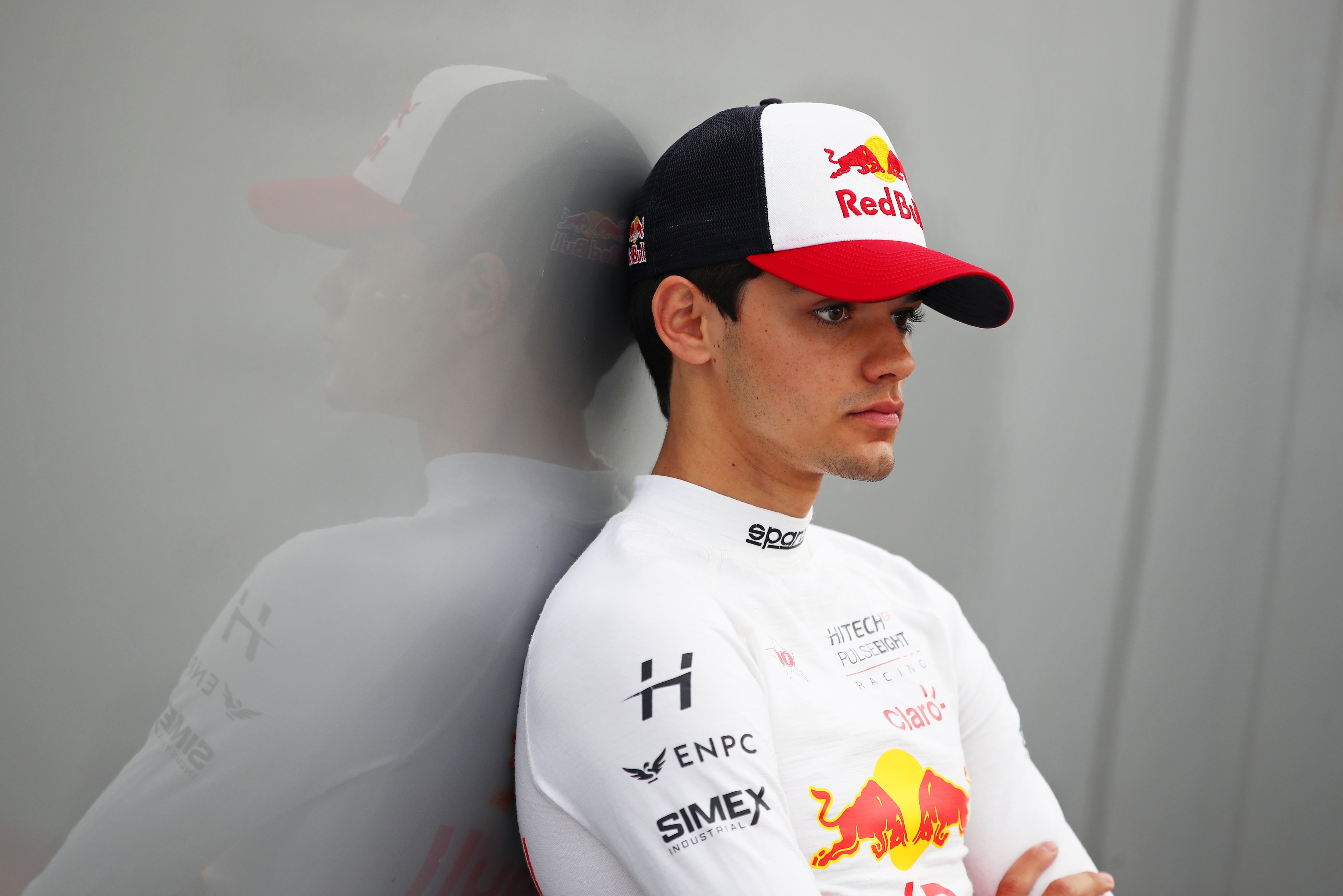 SPA, BELGIUM - JULY 28: Sebastian Montoya of Colombia and Hitech Pulse-Eight (14) prepares to drive during practice ahead of Round 9:Spa-Francorchamps of the Formula 3 Championship at Circuit de Spa-Francorchamps on July 28, 2023 in Spa, Belgium. (Photo by Joe Portlock - Formula 1/Formula Motorsport Limited via Getty Images)