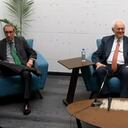 Foro sobre la reforma tributaria, con el ministro de Hacienda, José Antonio Ocampo, el investigador y columnista Aurelio Suárez, con la moderación de Bethoven Herrera.