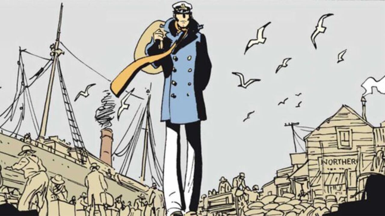 Corto Maltés, en una viñeta del autor italiano Hugo Pratt. / D. S.