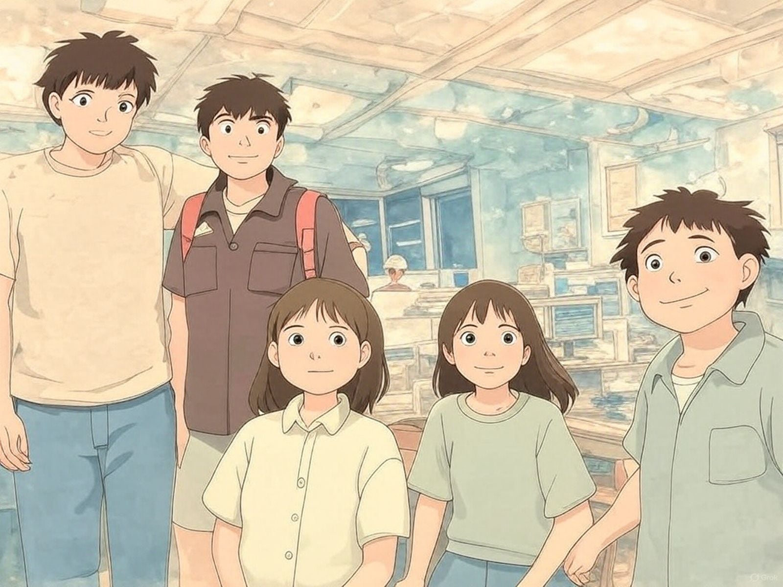 La inteligencia artificial ahora permite crear retratos con la estética de Studio Ghibli.
