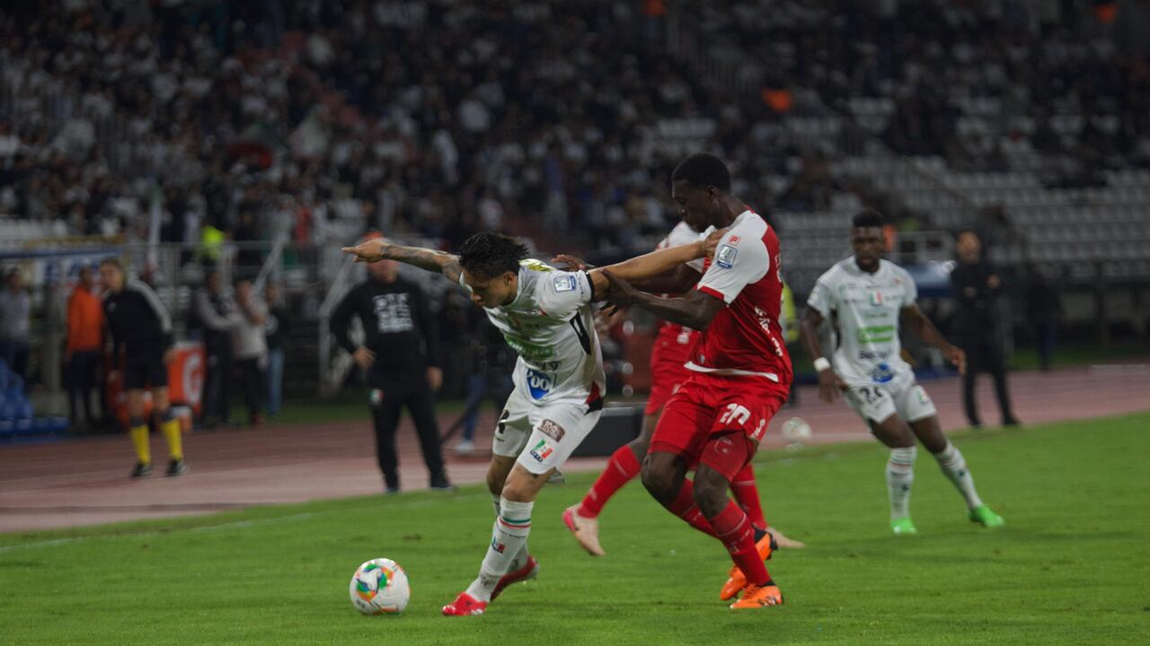 Once Caldas vs Santa Fe por la Liga BetPlay