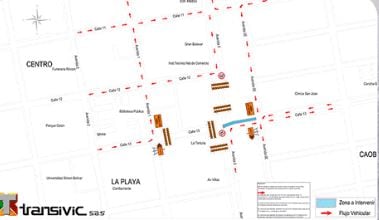 Esta es la ruta a intervenir.