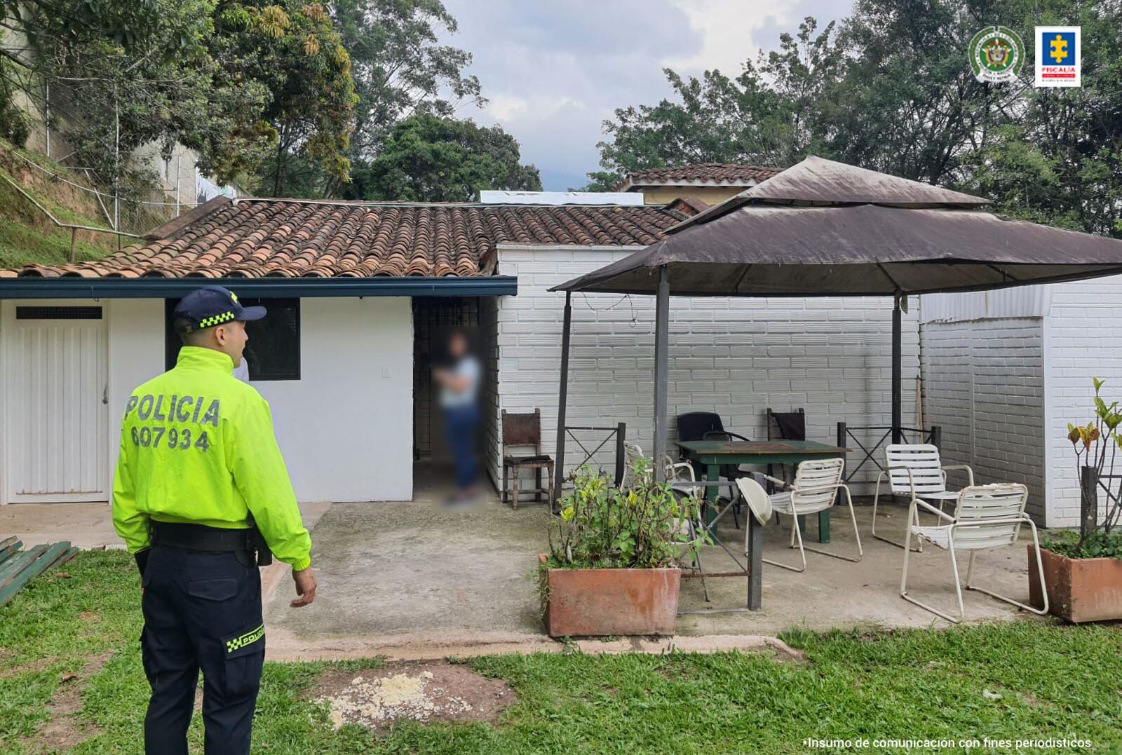 Museo Pablo Escobar tomado por la Fiscalía.
