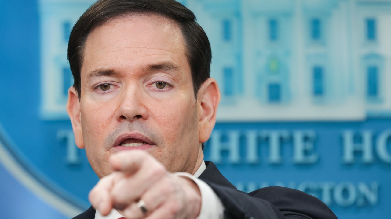 Marco Rubio, secretario de Estado de los Estados Unidos.