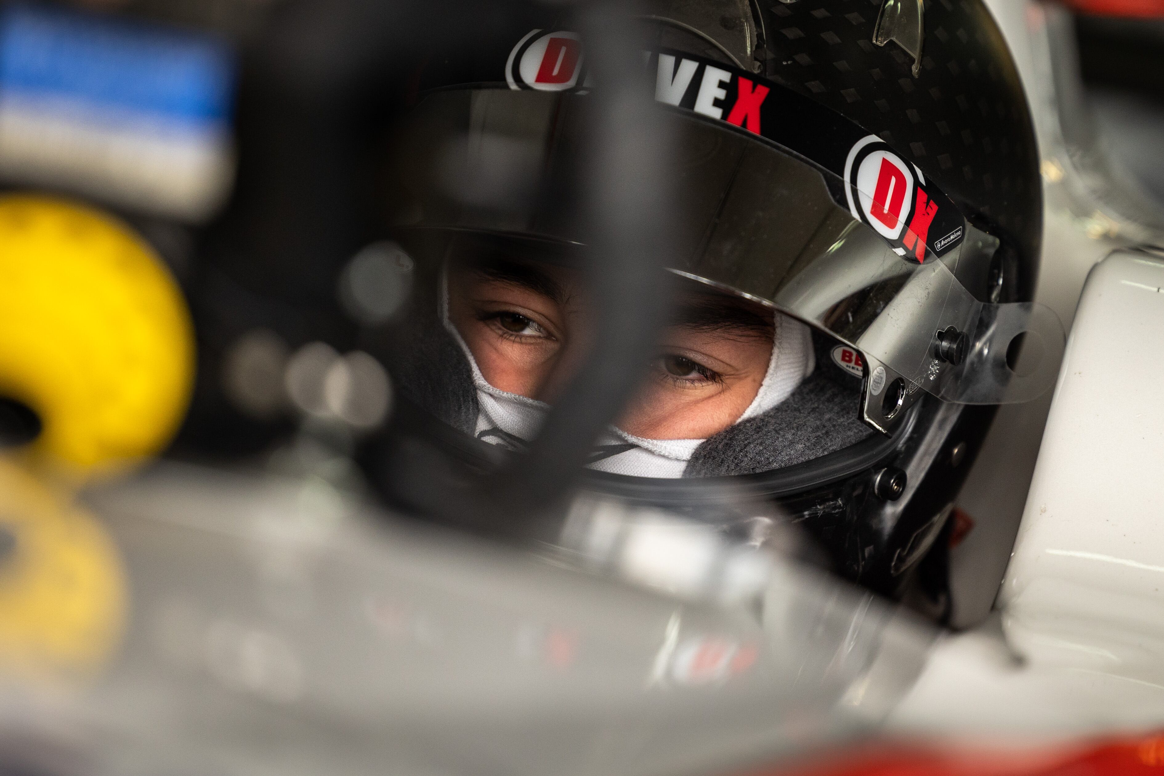 ALCANIZ (ESP) APR 26-28, 2023 - Final pre-season test of the F4 Spanish Championship 2023 at Motorland Aragon. Maximiliano RESTREPO #69 Drivex. © 2023 Diederik van der Laan/ Dutch Photo Agency.