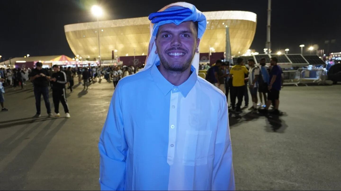 Victorio Stok Berraondo, médico argentino en Qatar 2022.