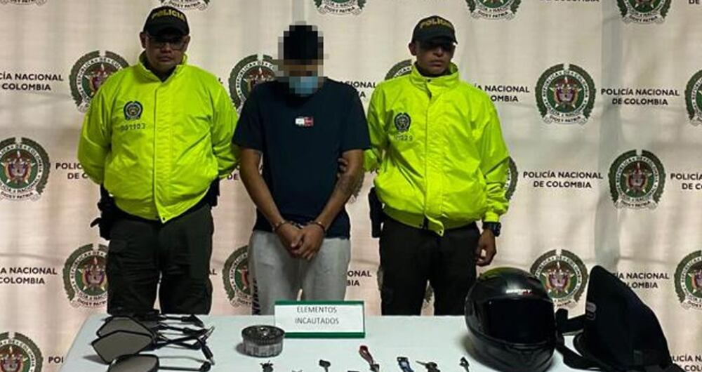 Capturado presunto asesinado de un policía en Medellín.