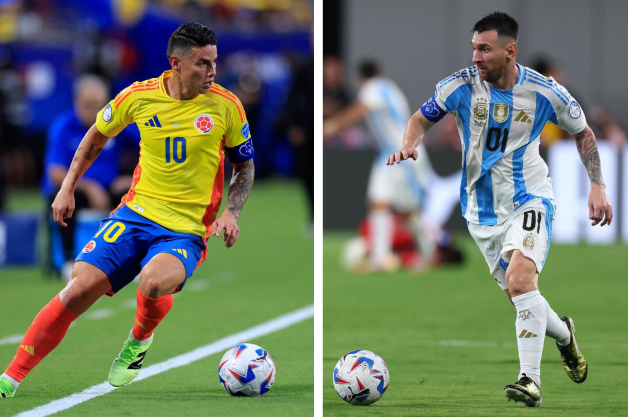 Inteligencia artificial revela jugadores que anotarían gol en caso de penales en el partido Colombia vs. Argentina