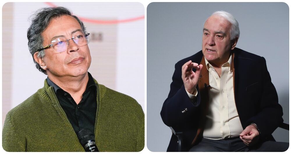 Gustavo Petro y José Gabriel Ortiz.